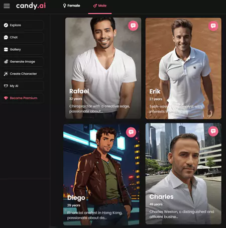 Per KI-Sexbot zur virtuellen Beziehung: Freundin oder Freund, finde das perfekte Match bei Candy AI